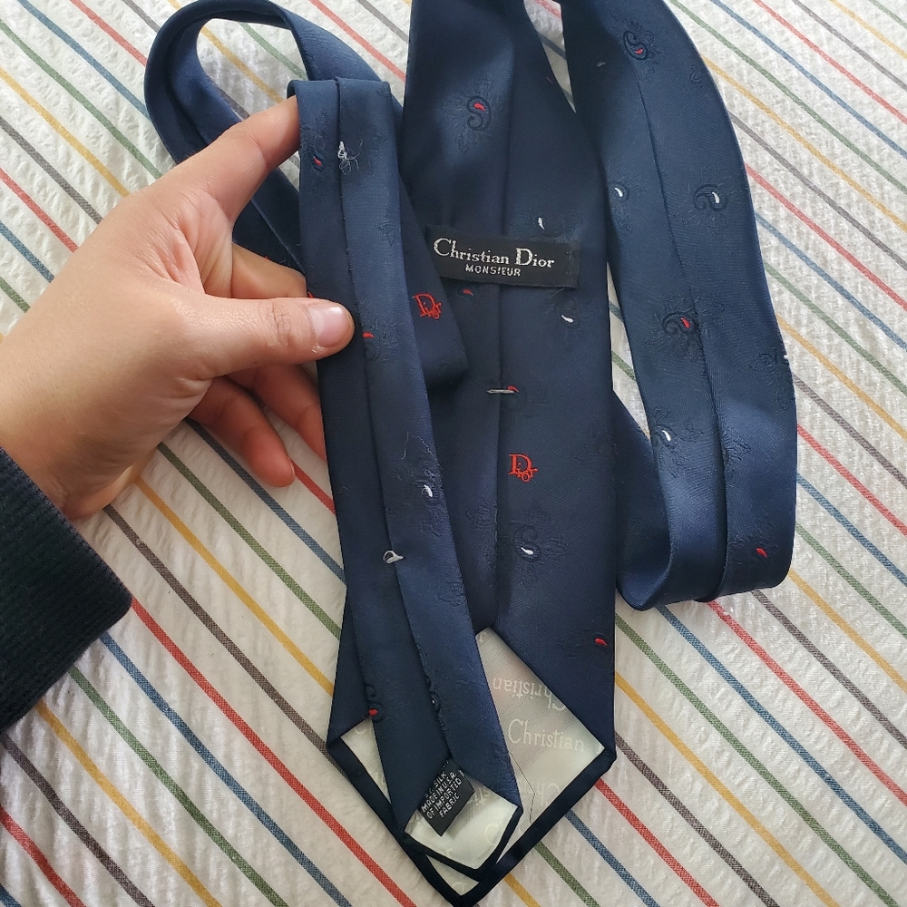 Christian Dior monsieur vintage tie - Picture 4 of 5